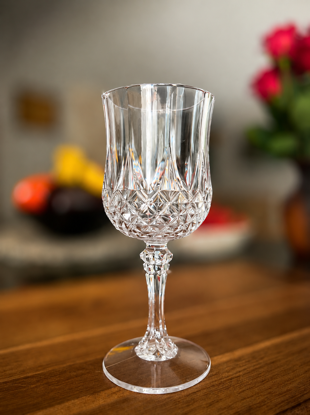 Crystal-Look Wine Glasses