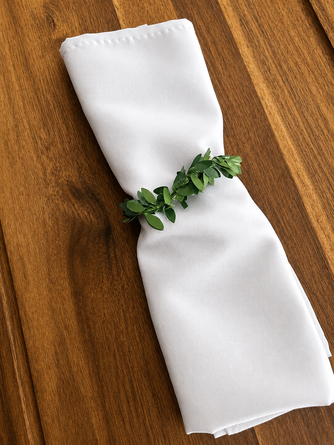 White Cloth Napkins