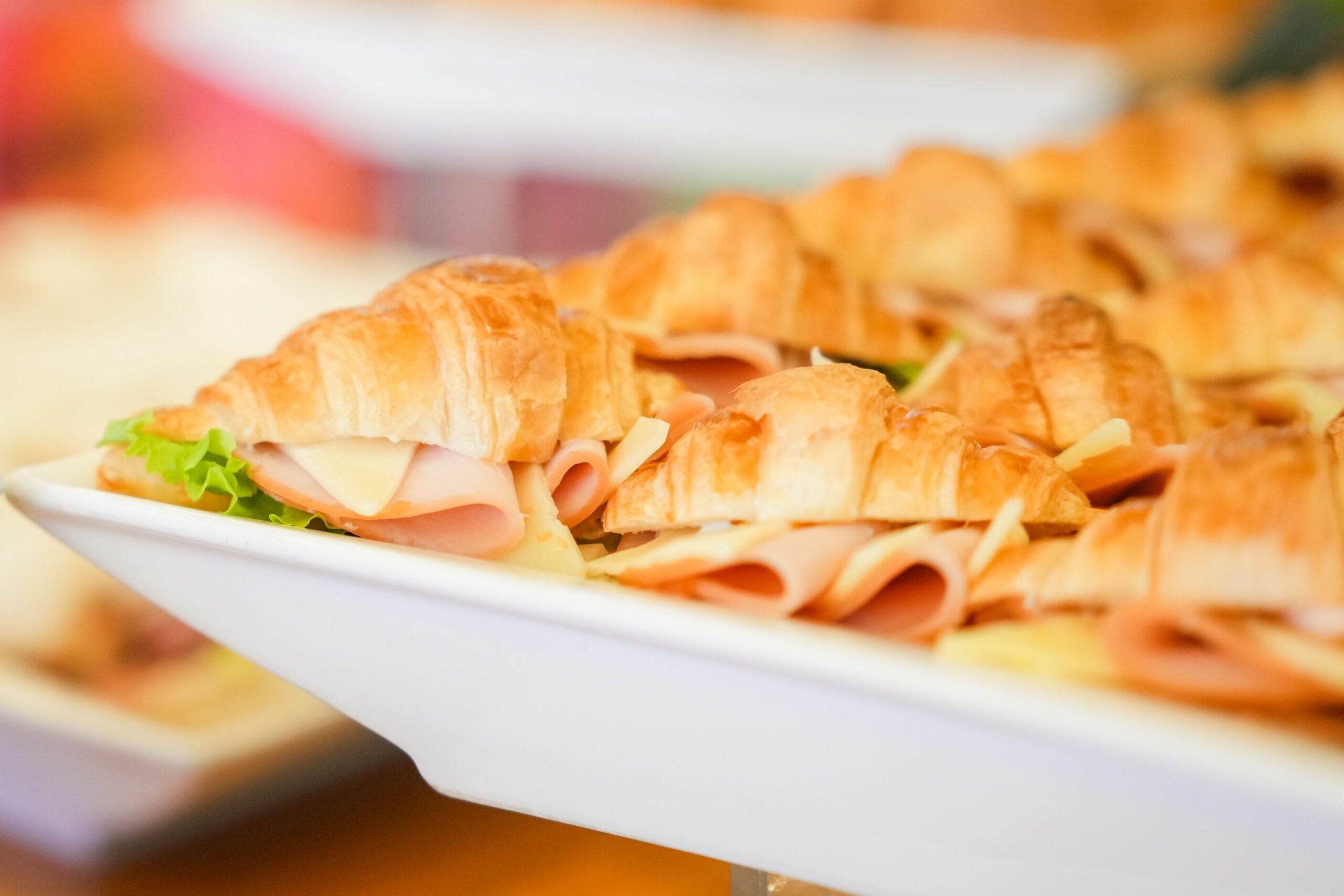 Cold Sandwich and Croissant Platter